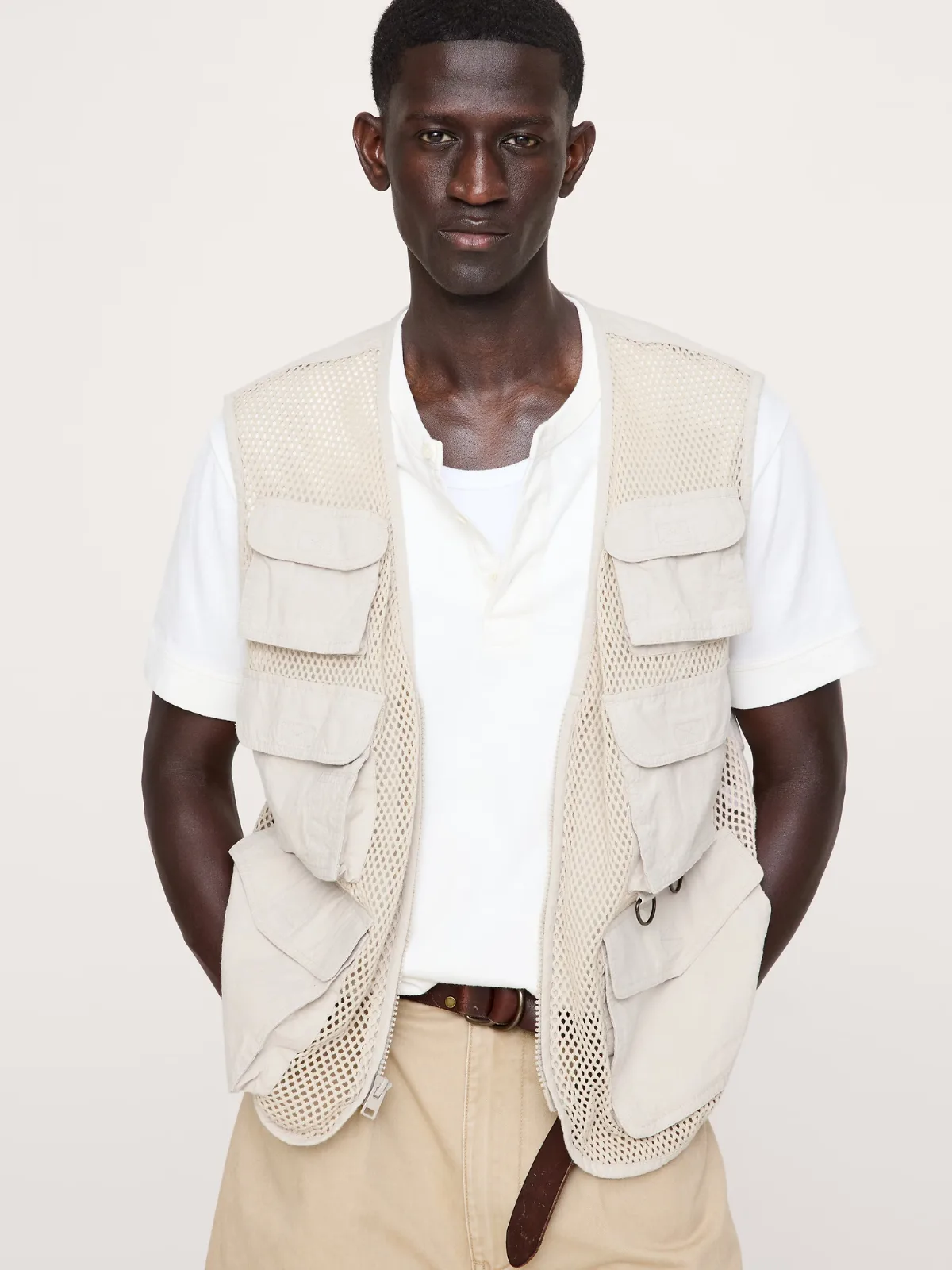 Mesh Photojournalist Vest by Banana Republic