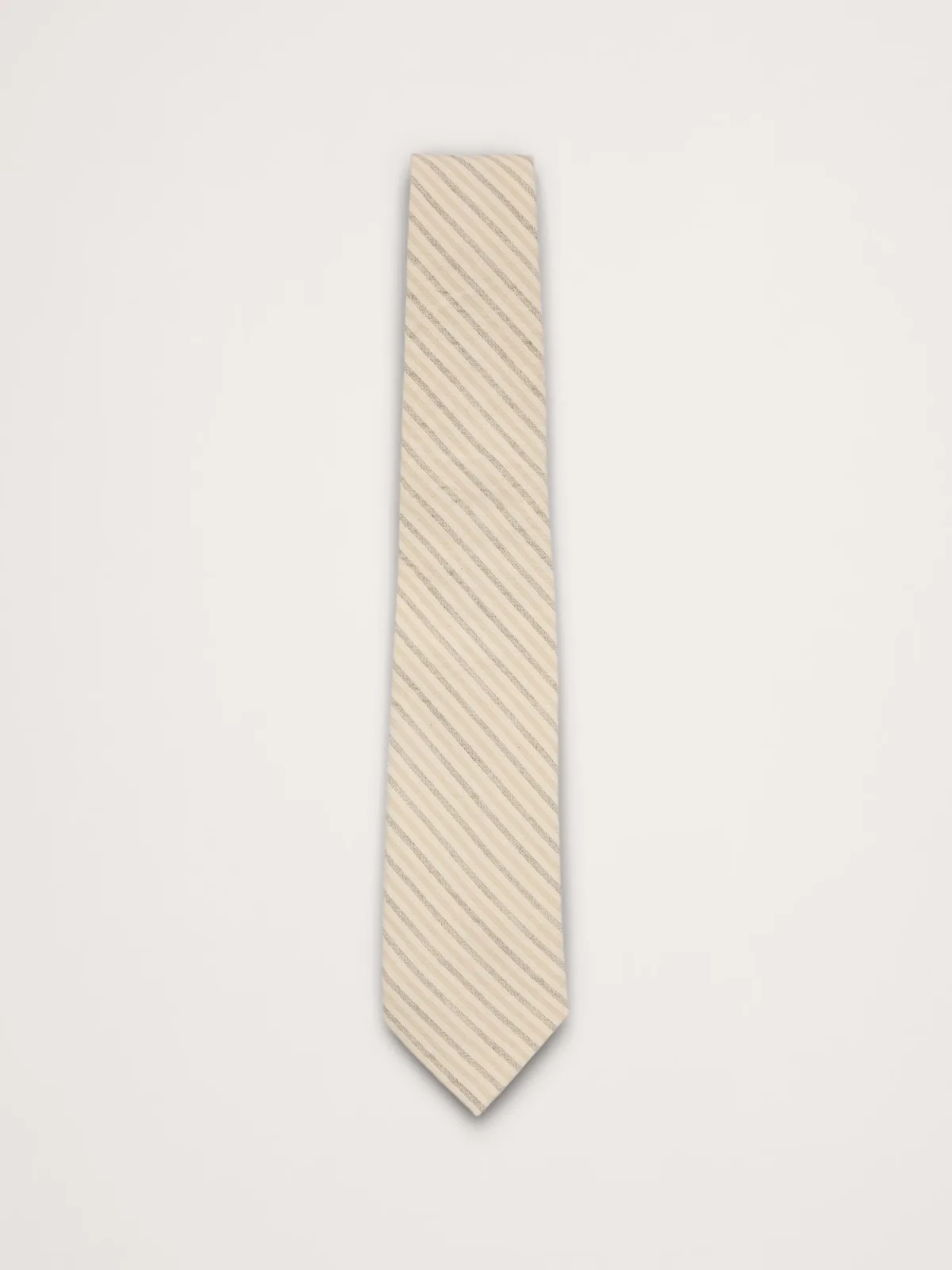 Cotton-Linen Slub Tie by Banana Republic