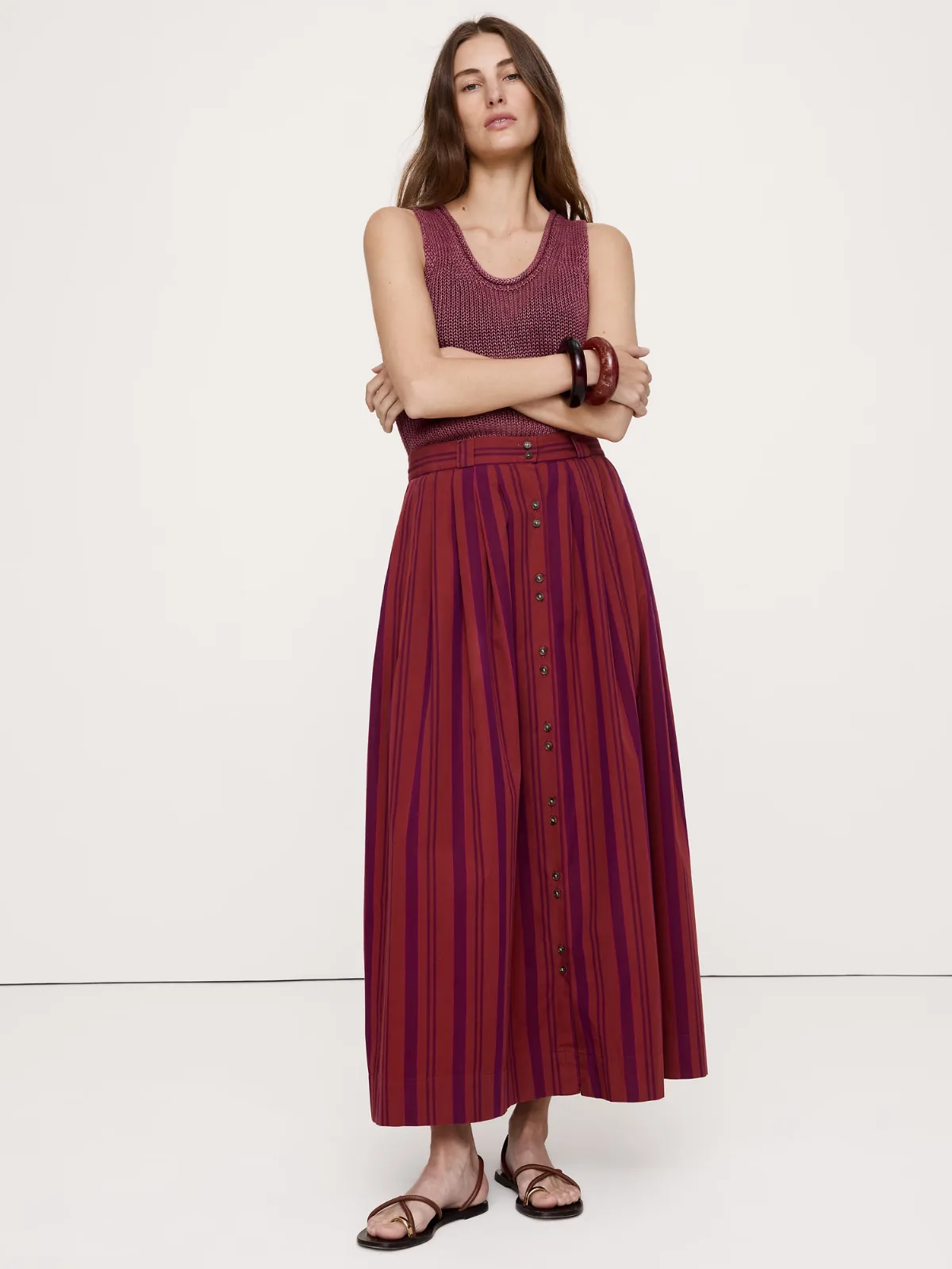 Archive Reissue Maxi Skirt by Banana Republic