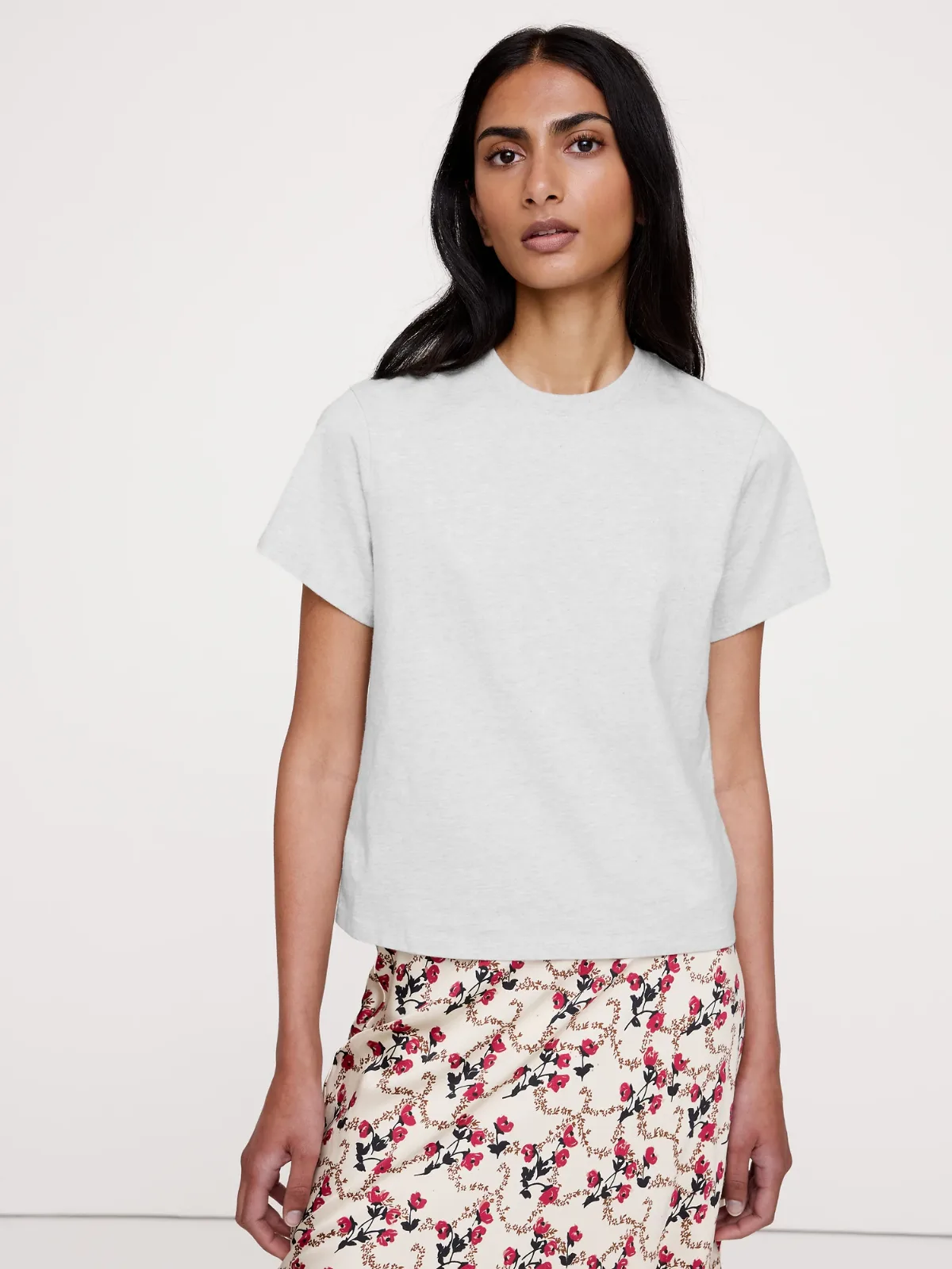 Vintage Cotton Crew-Neck T-Shirt by Banana Republic