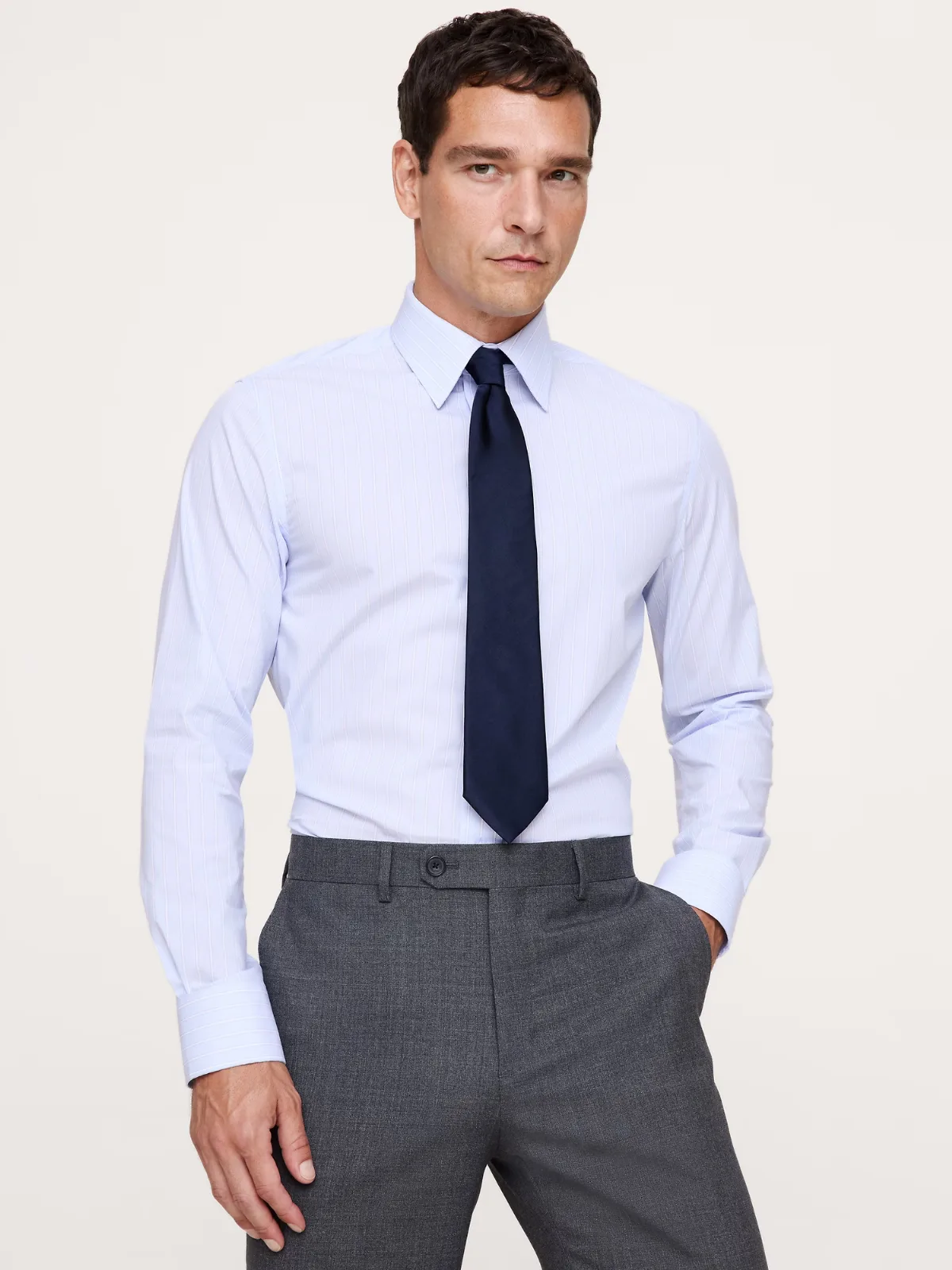 Slim-Fit Wrinkle-Resistant Dress Shirt by Banana Republic