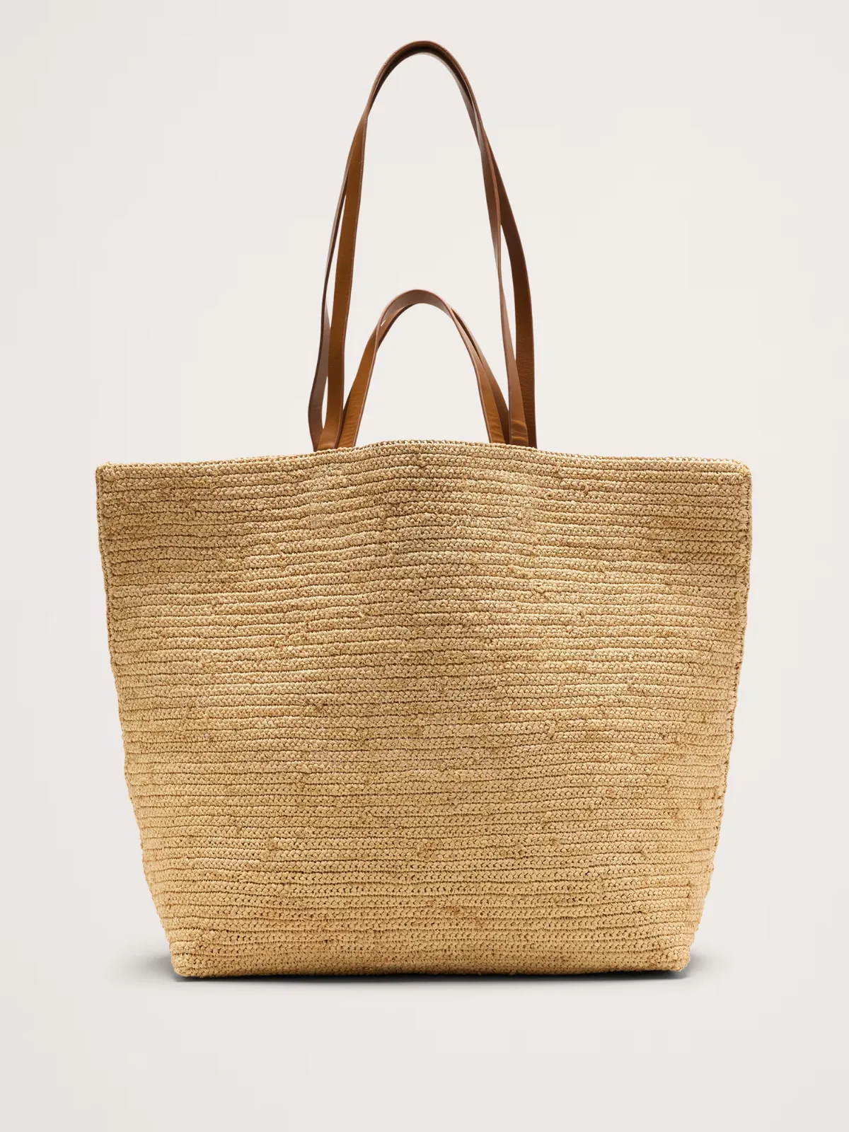 Raffia Straw Tote