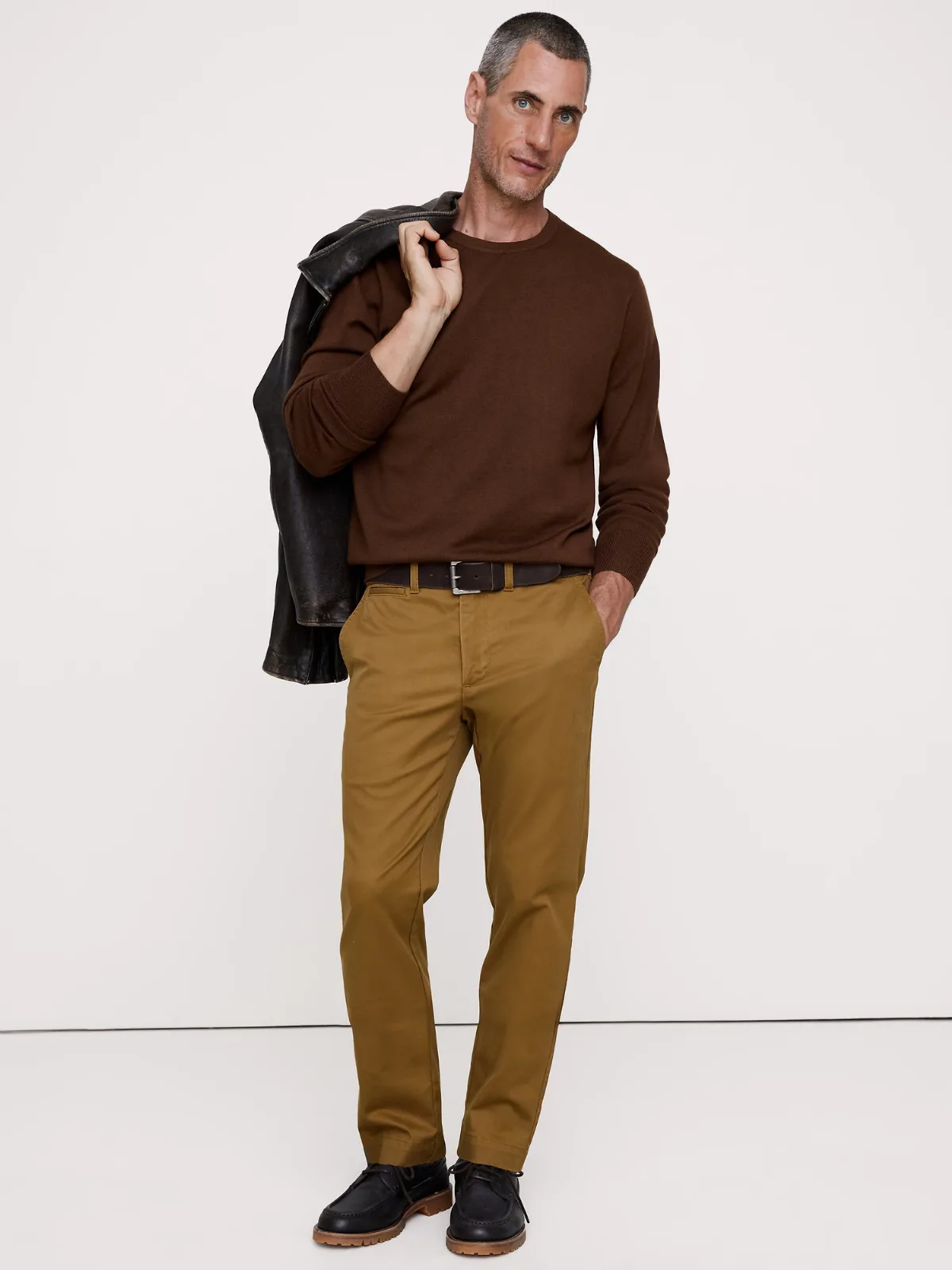 Slim Lived-In Chino Pant by Banana Republic