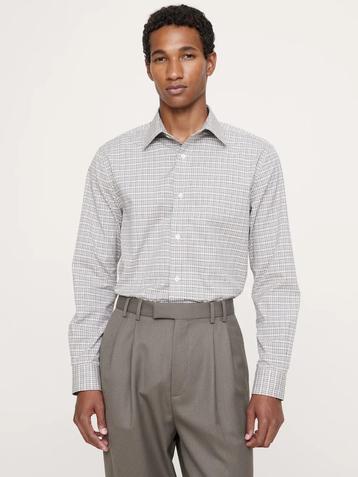 Standard-Fit Wrinkle-Resistant Dress Shirt by Banana Republic