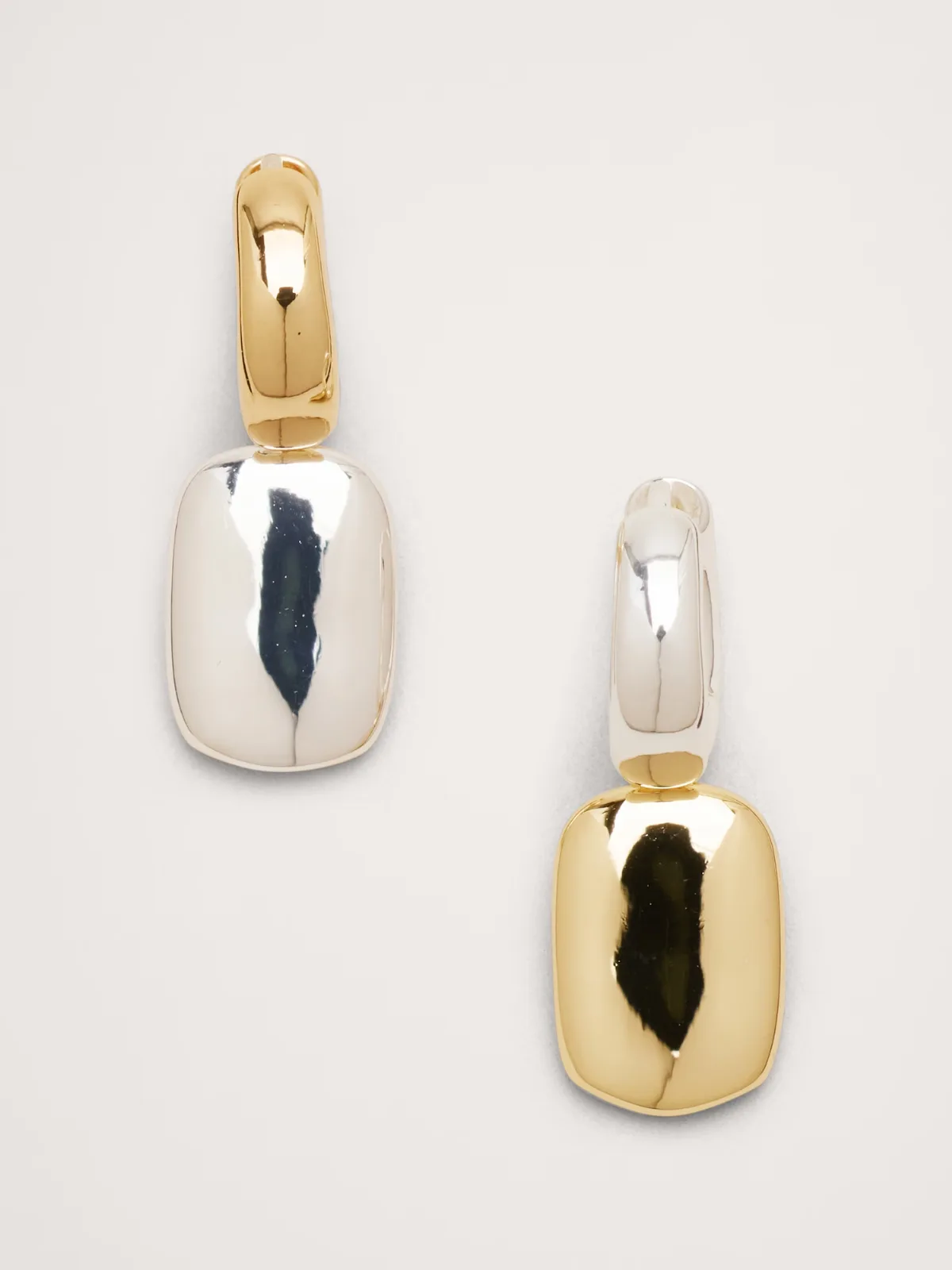 Two-Tone Pendant Earrings by Banana Republic