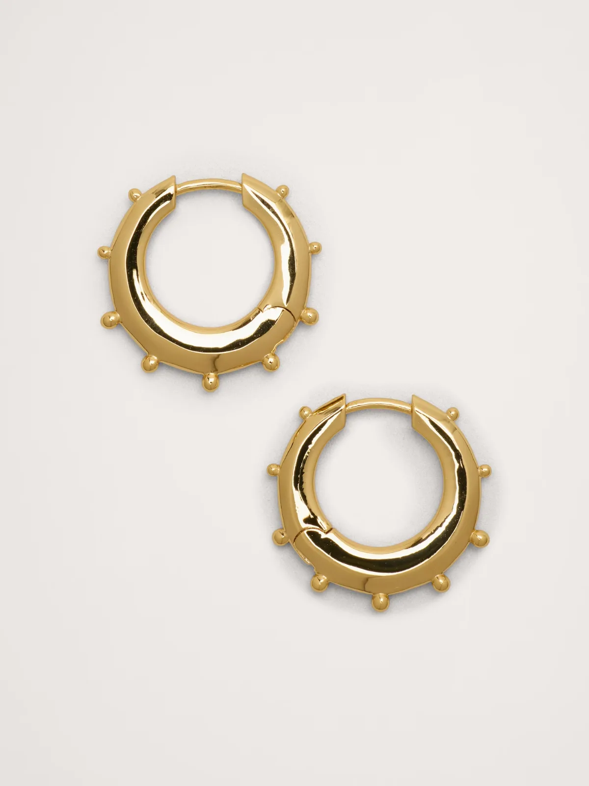 Mini Spiked Hoop Earrings by Banana Republic