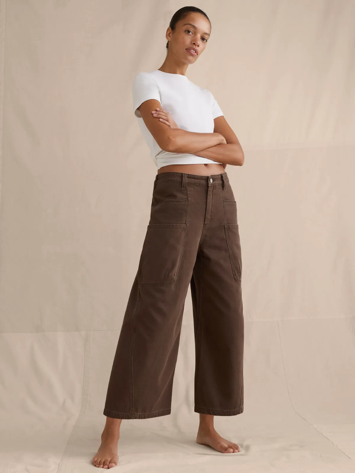 Low-Rise Loose Crop Jean by Banana Republic