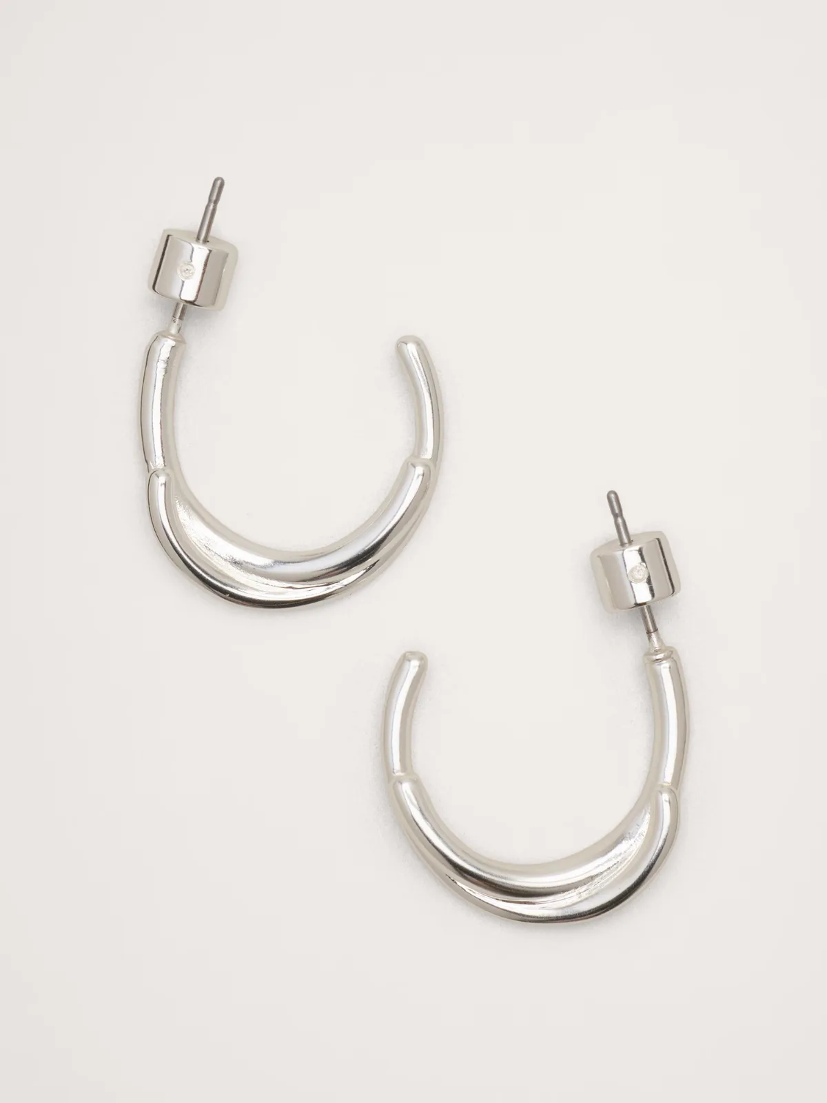 Dashed Twist Hoop Earrings by Banana Republic