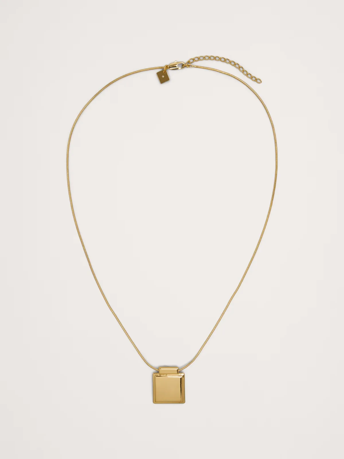 Square Pendant Necklace