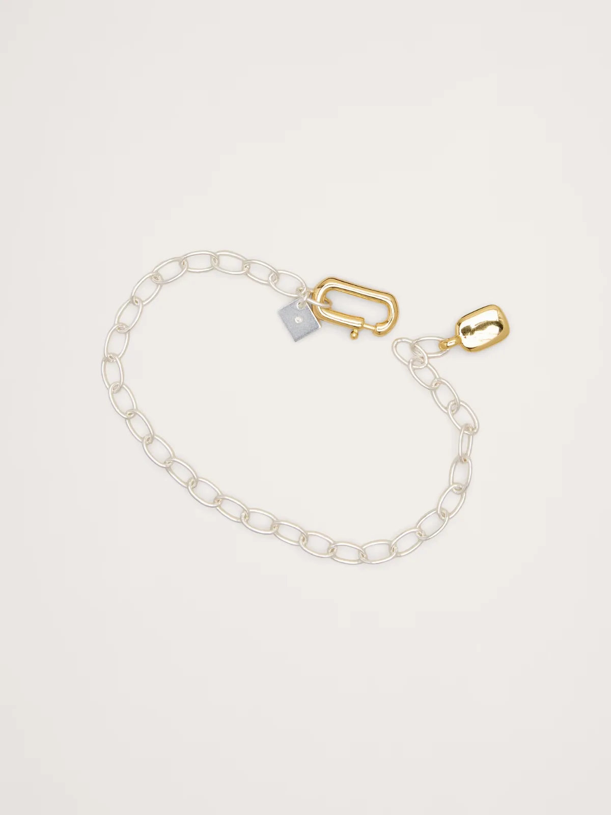 Two-Tone Link Bracelet