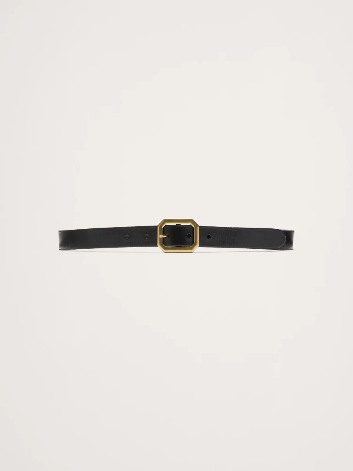 Geometric-Buckle Belt