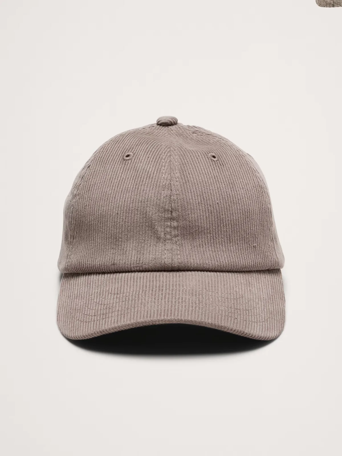 Classic Corduroy Cap by Hat Attack