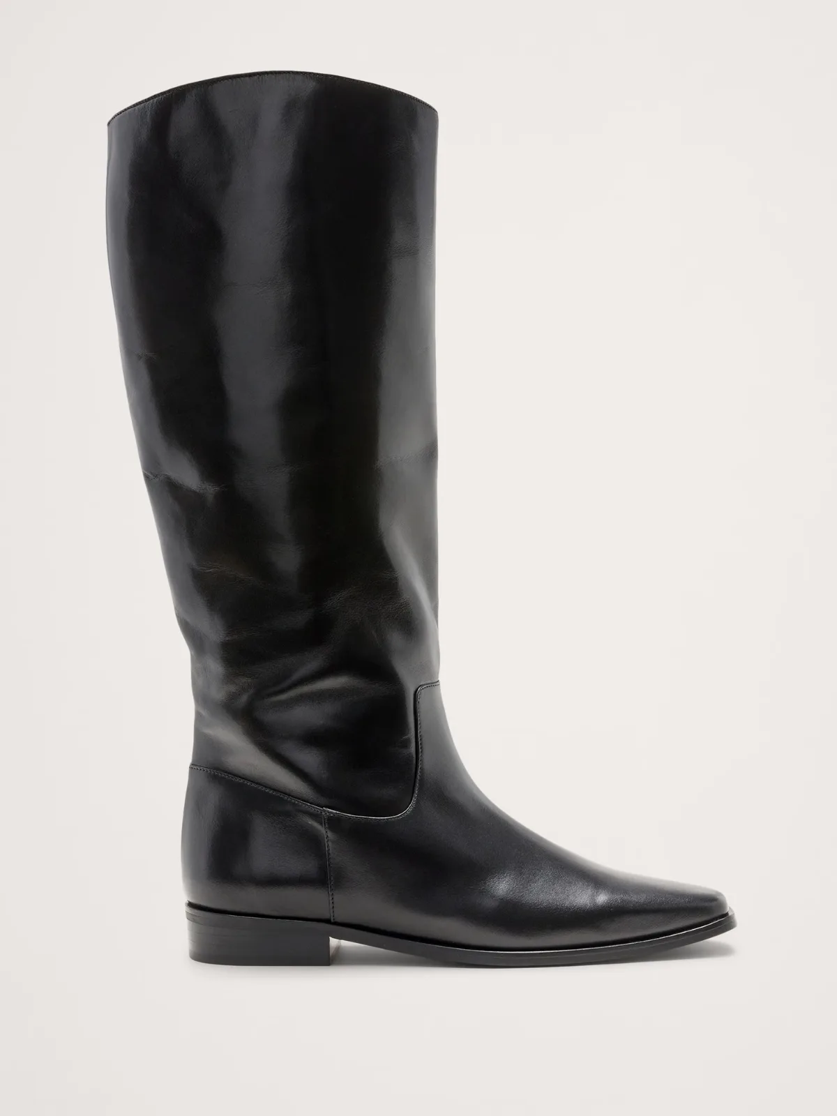 Italian Leather Riding Boot by Banana Republic