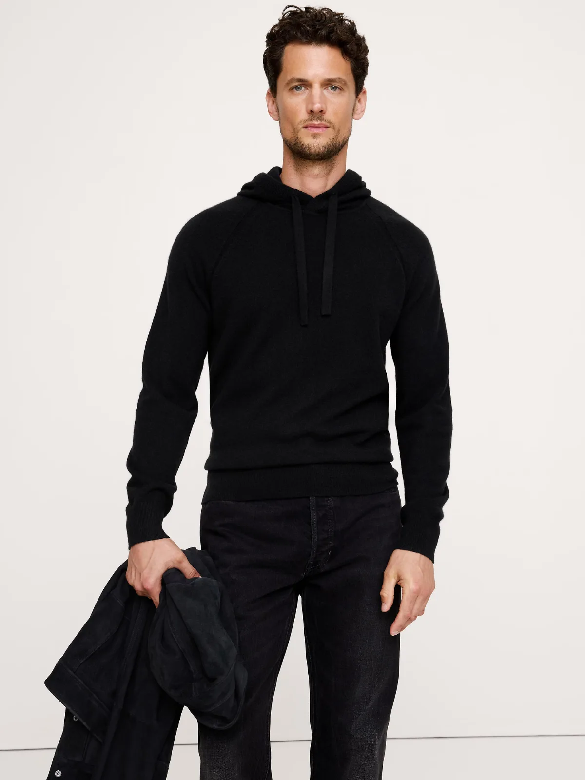 Cashmere Sweater Hoodie by Banana Republic