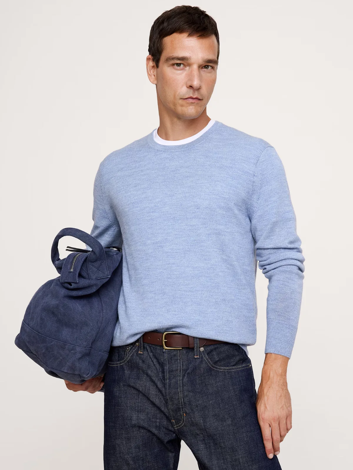 Merino Crew Sweater-Neck Sweater by Banana Republic