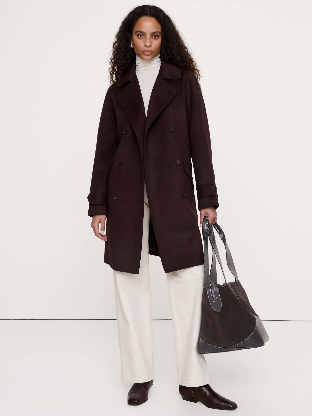 Archive Reissue Double-Faced Cape-Back Trench Coat by Banana Republic