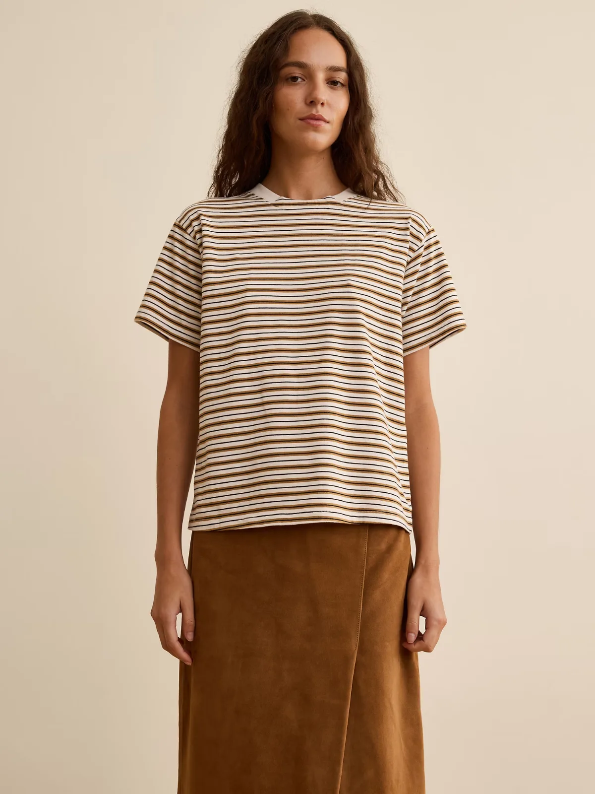 Banana Republic x La Ligne the Boxy Cotton T-Shirt by Banana Republic