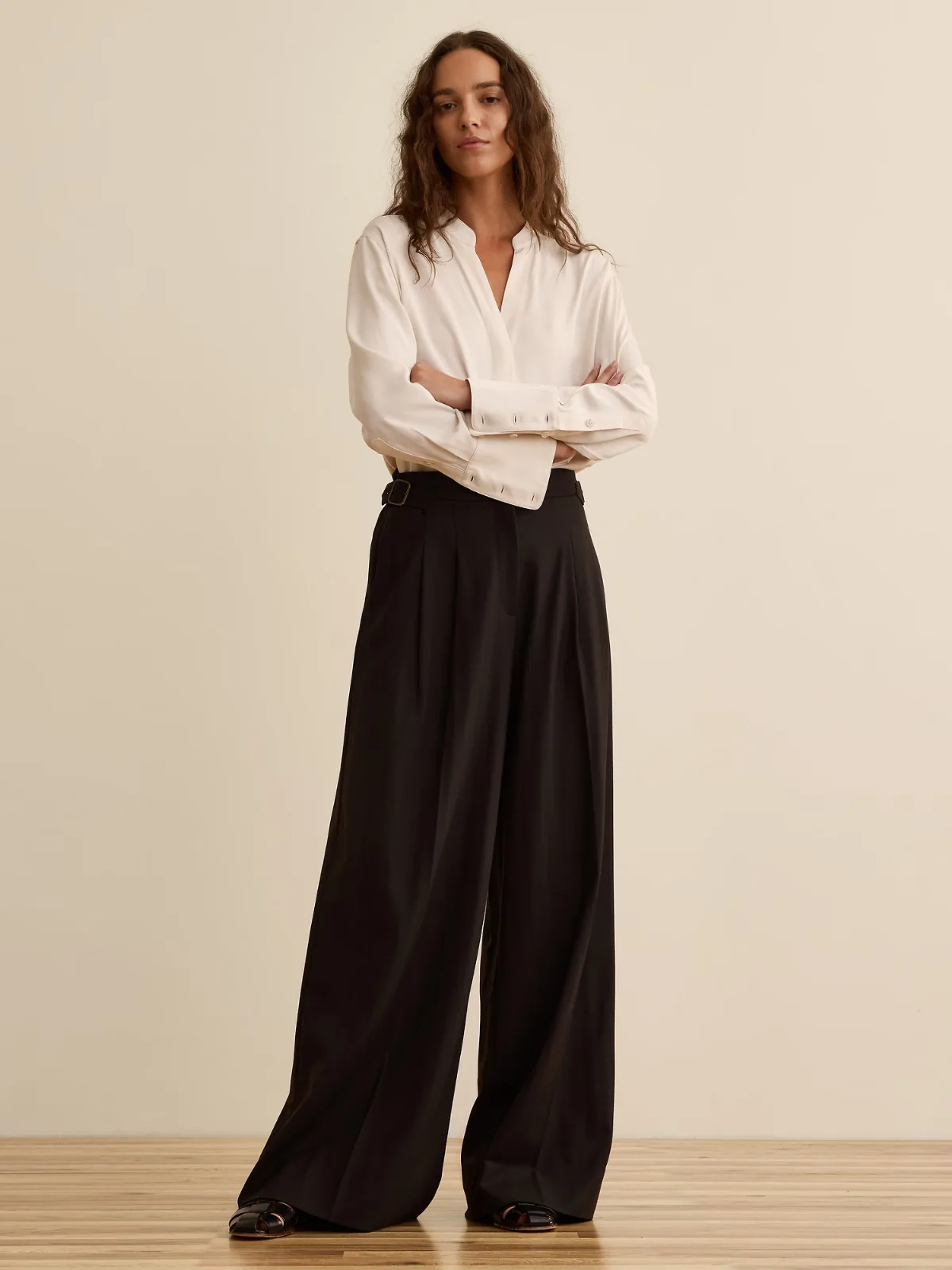 Banana Republic x La Ligne the Wide-Leg Pant