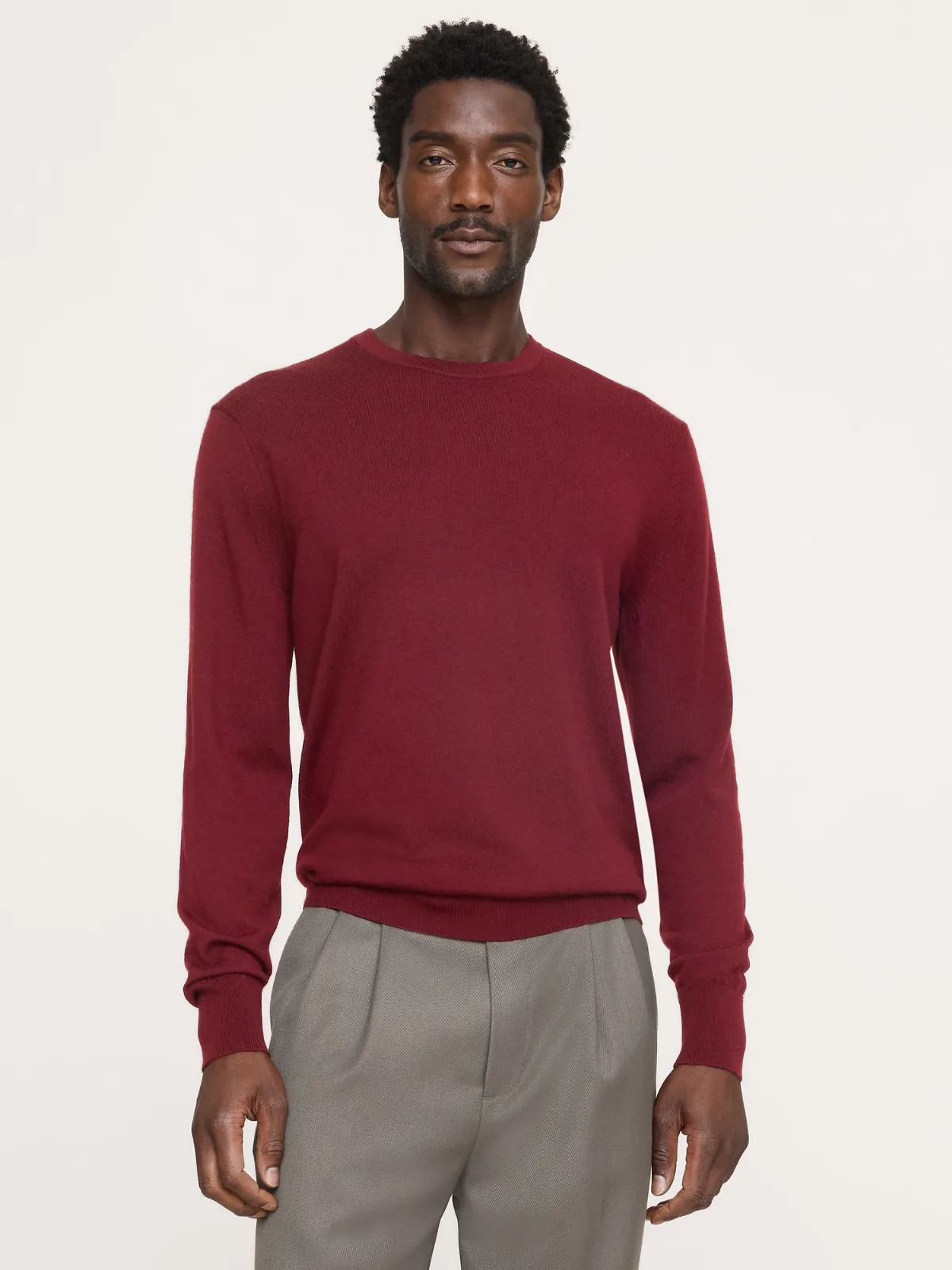 Merino Crew Sweater-Neck Sweater by Banana Republic