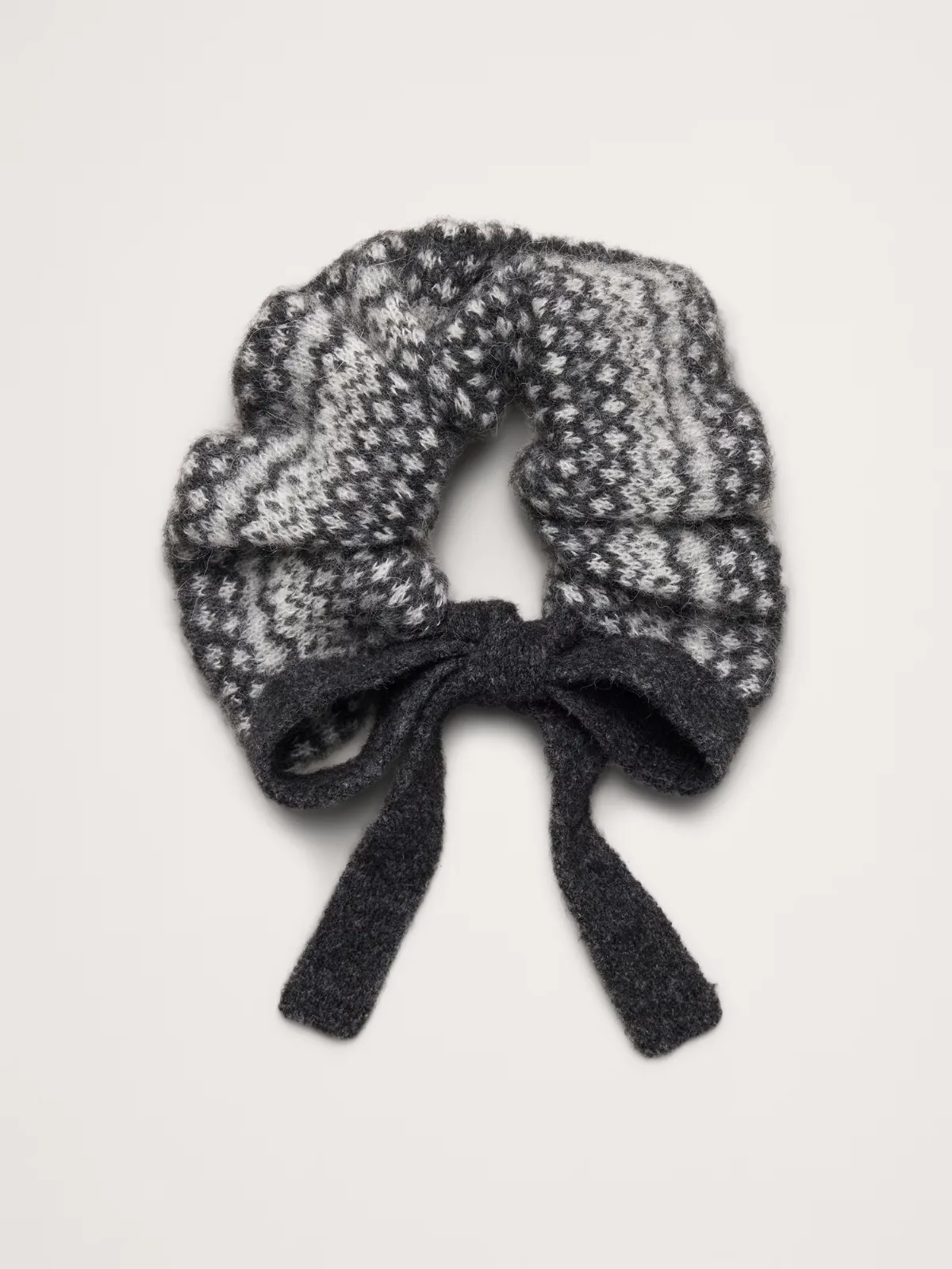 Italian Fairisle Sweater Scrunchie by Banana Republic