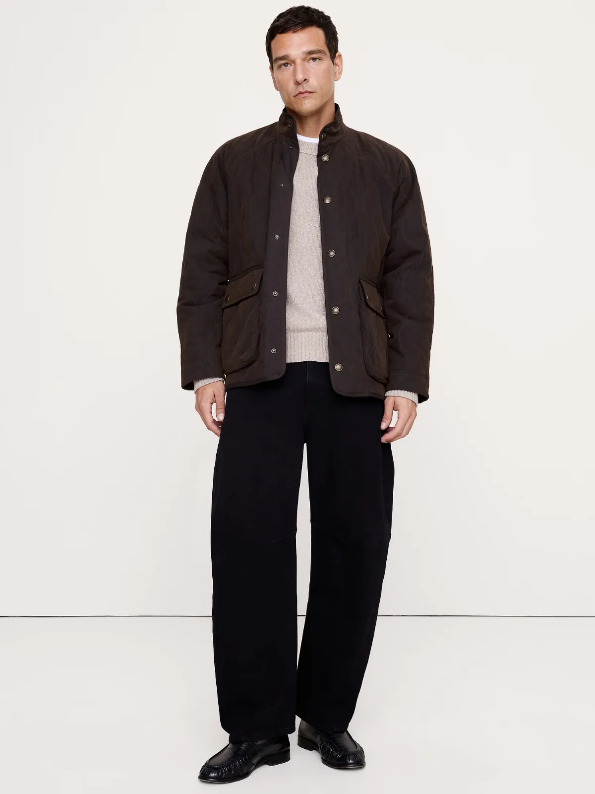 Wax Quilted Jacket by Banana Republic