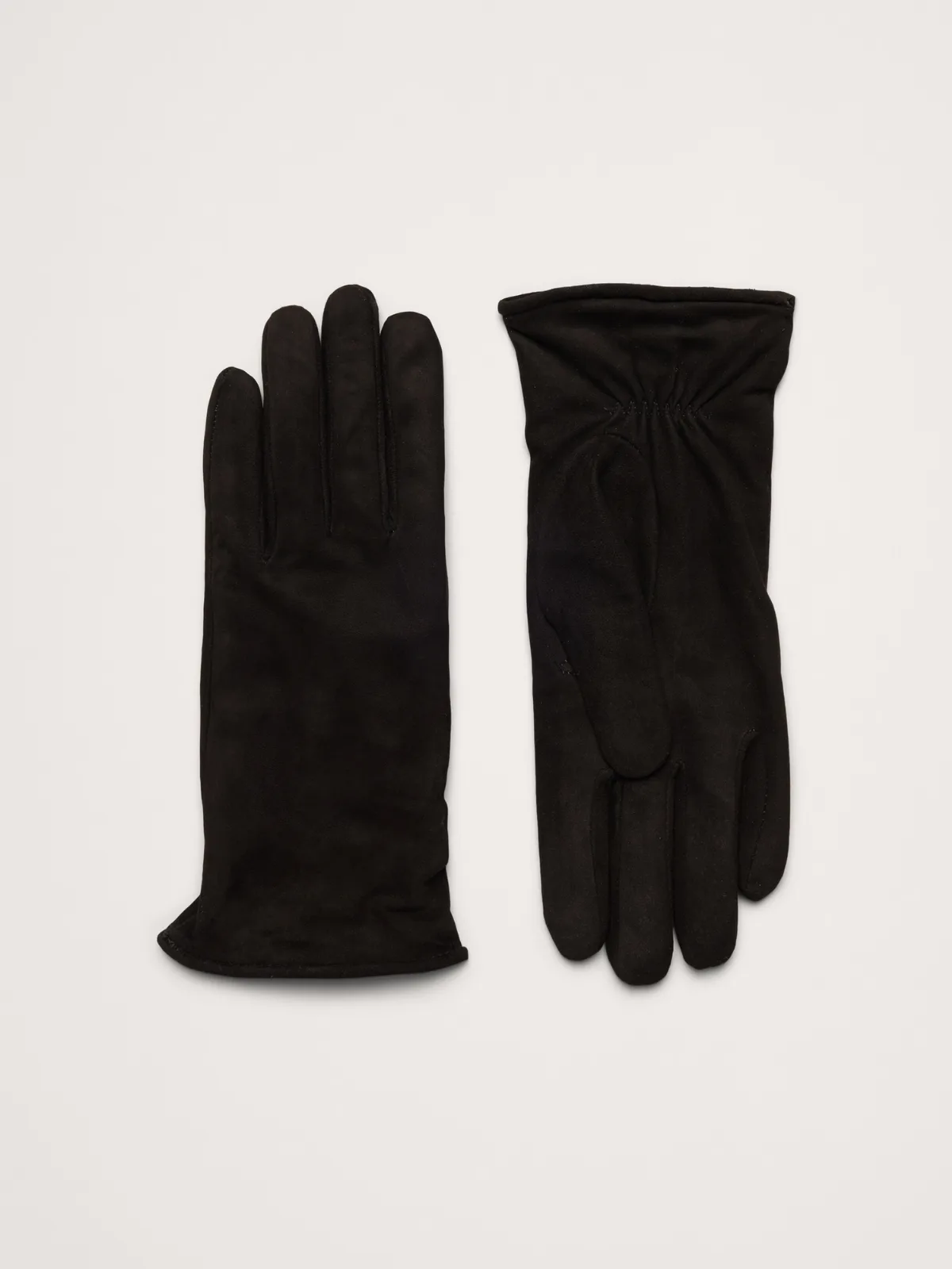 Italian Suede Cashmere-Lined Gloves by Banana Republic