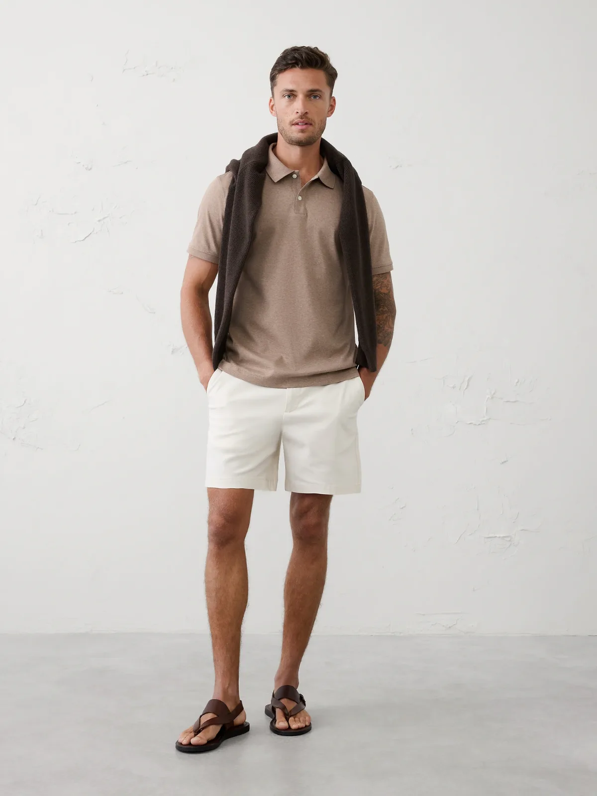 Slim Luxe Touch Polo by Banana Republic