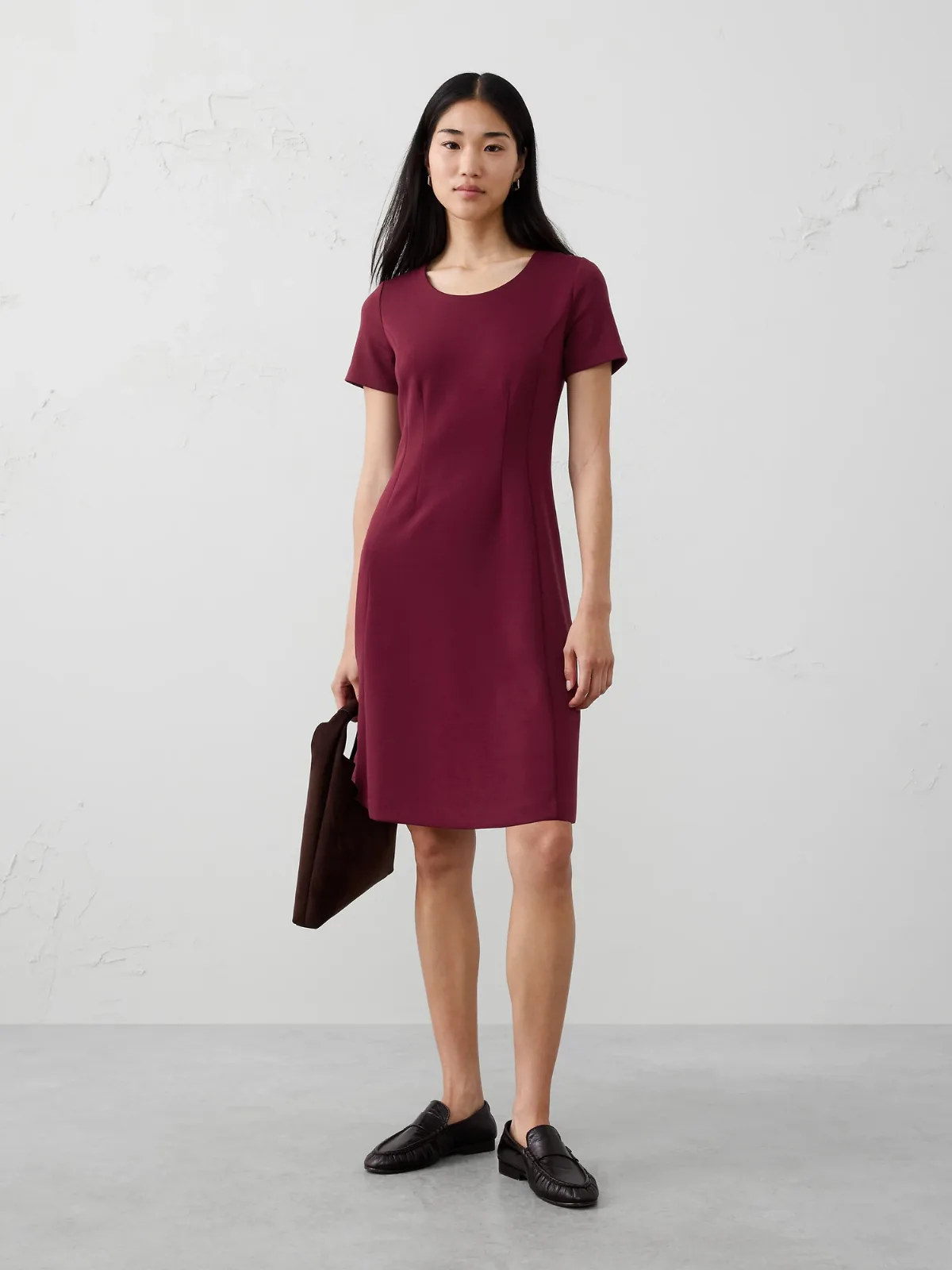 Soft Touch Knee-Length Dress by Banana Republic