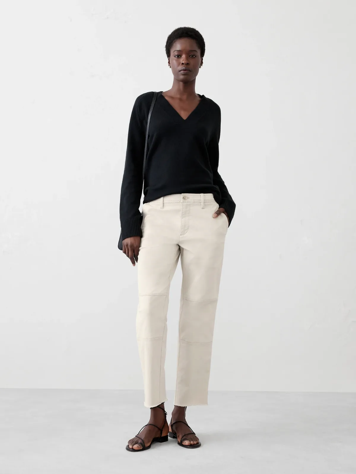 Slim Mid-Rise Pull-On Chino by Banana Republic