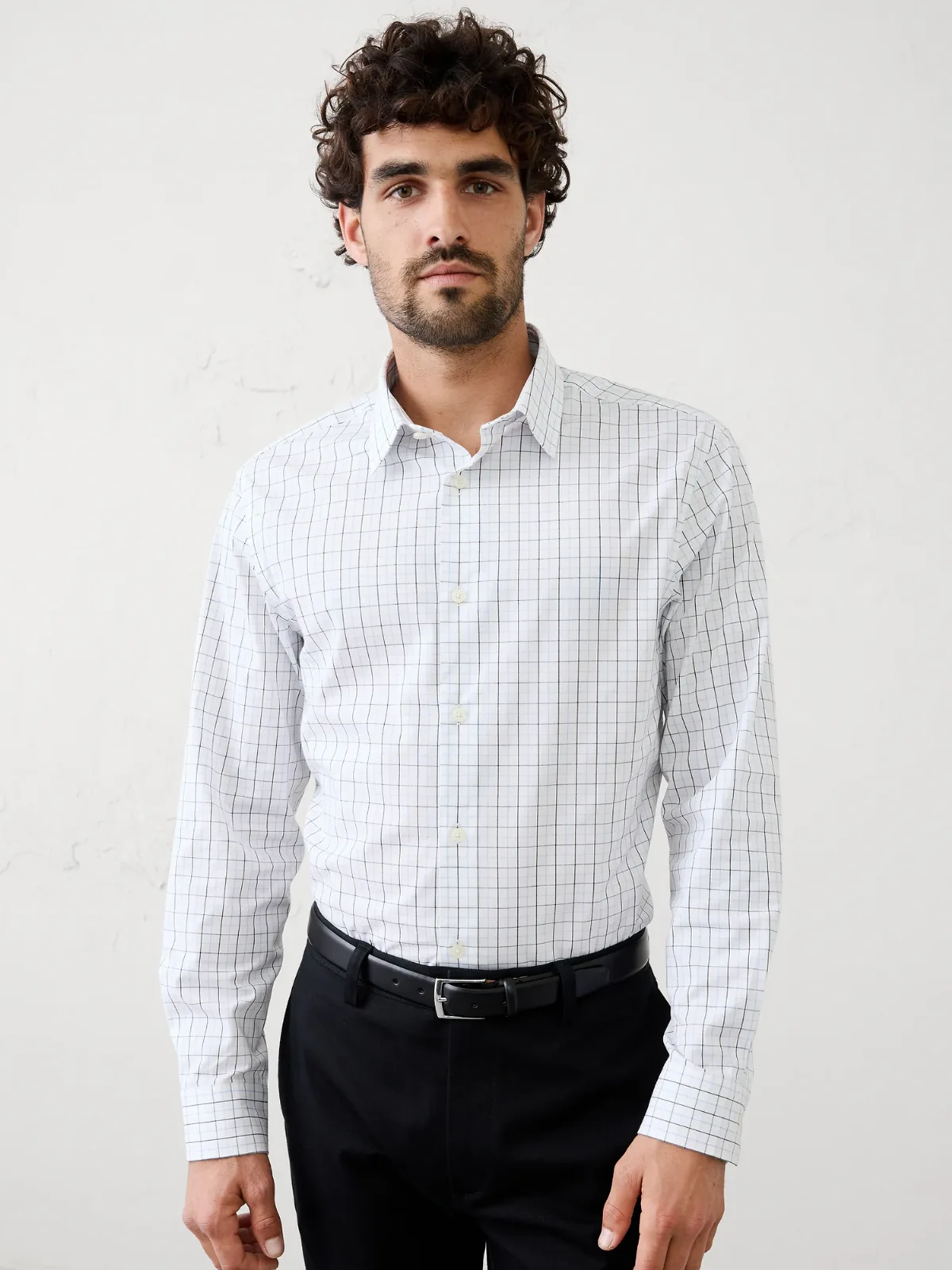 Athletic-Fit Dress Shirt by Banana Republic