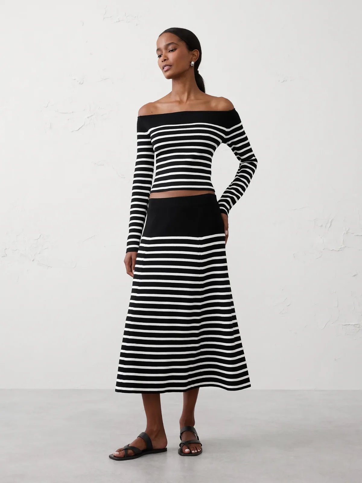 Midi Sweater Skirt by Banana Republic
