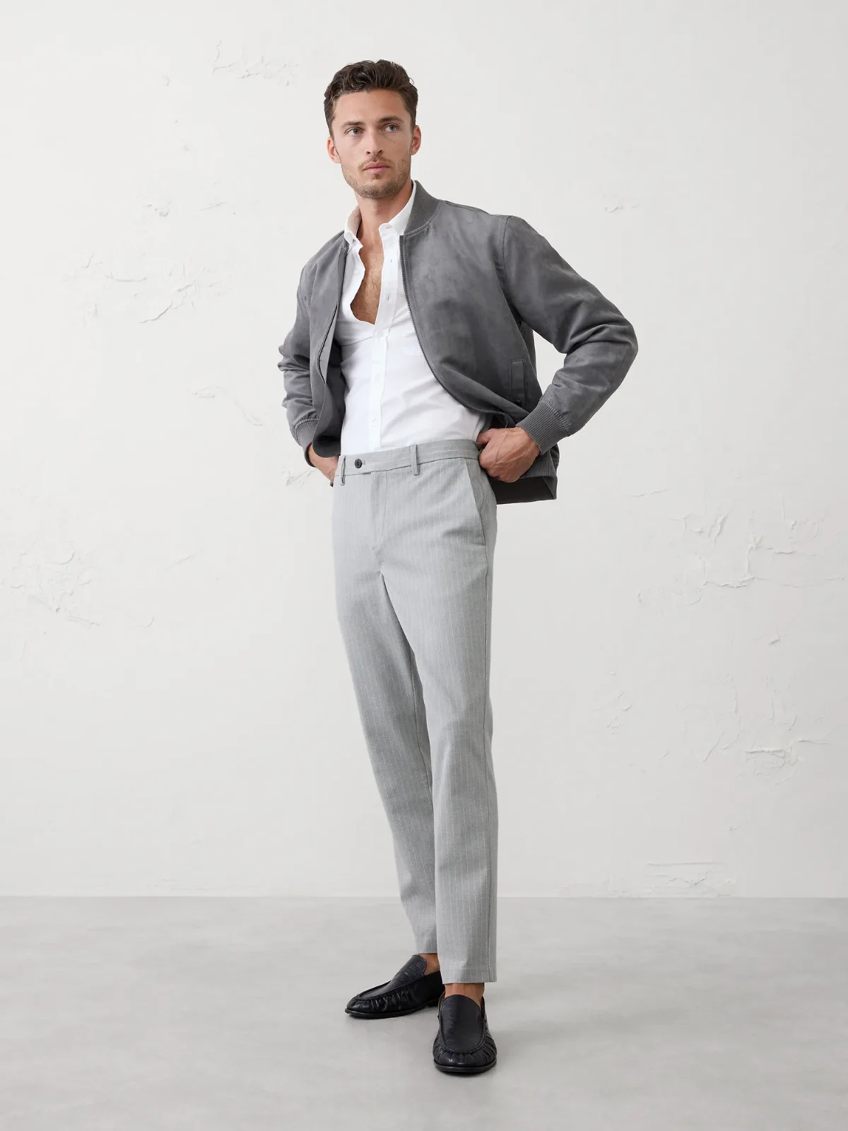 Tapered Slim Ankle Pant by Banana Republic