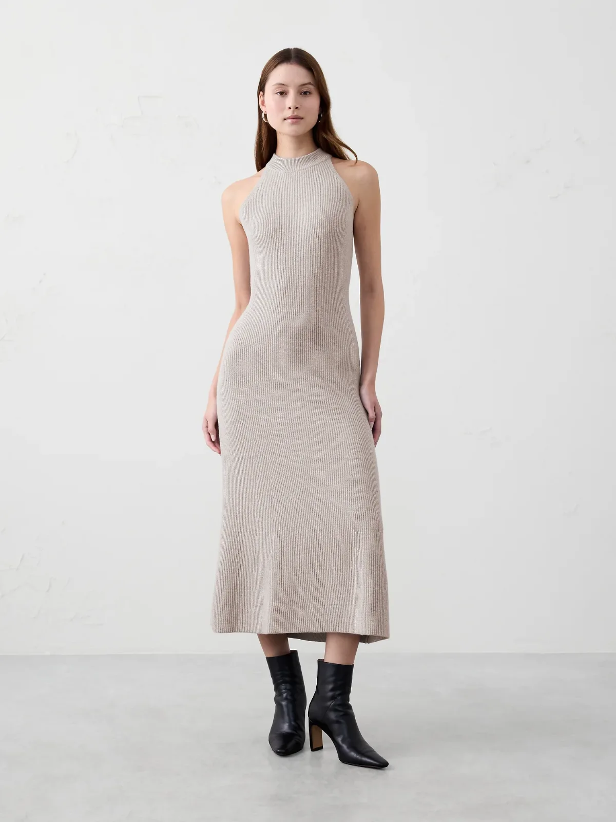 Soft Knit Maxi Dress by Banana Republic