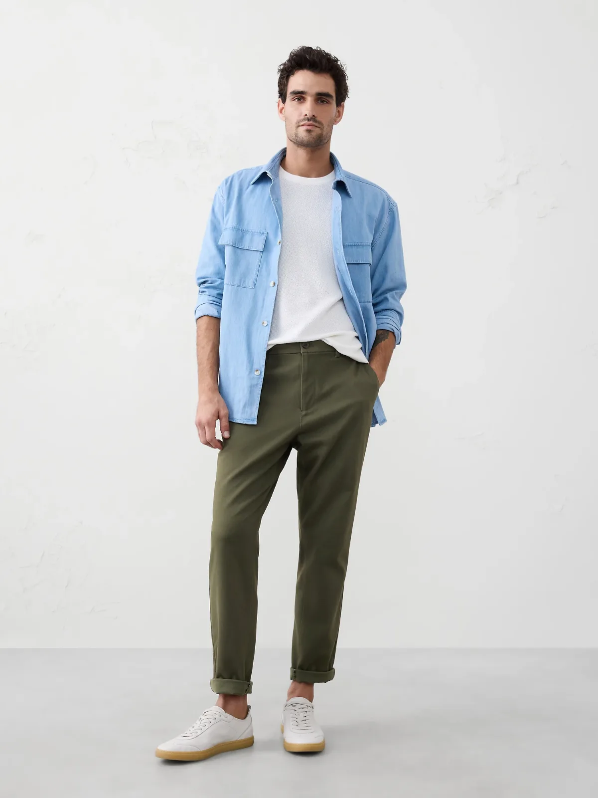 Slim Moleskin Pant by Banana Republic