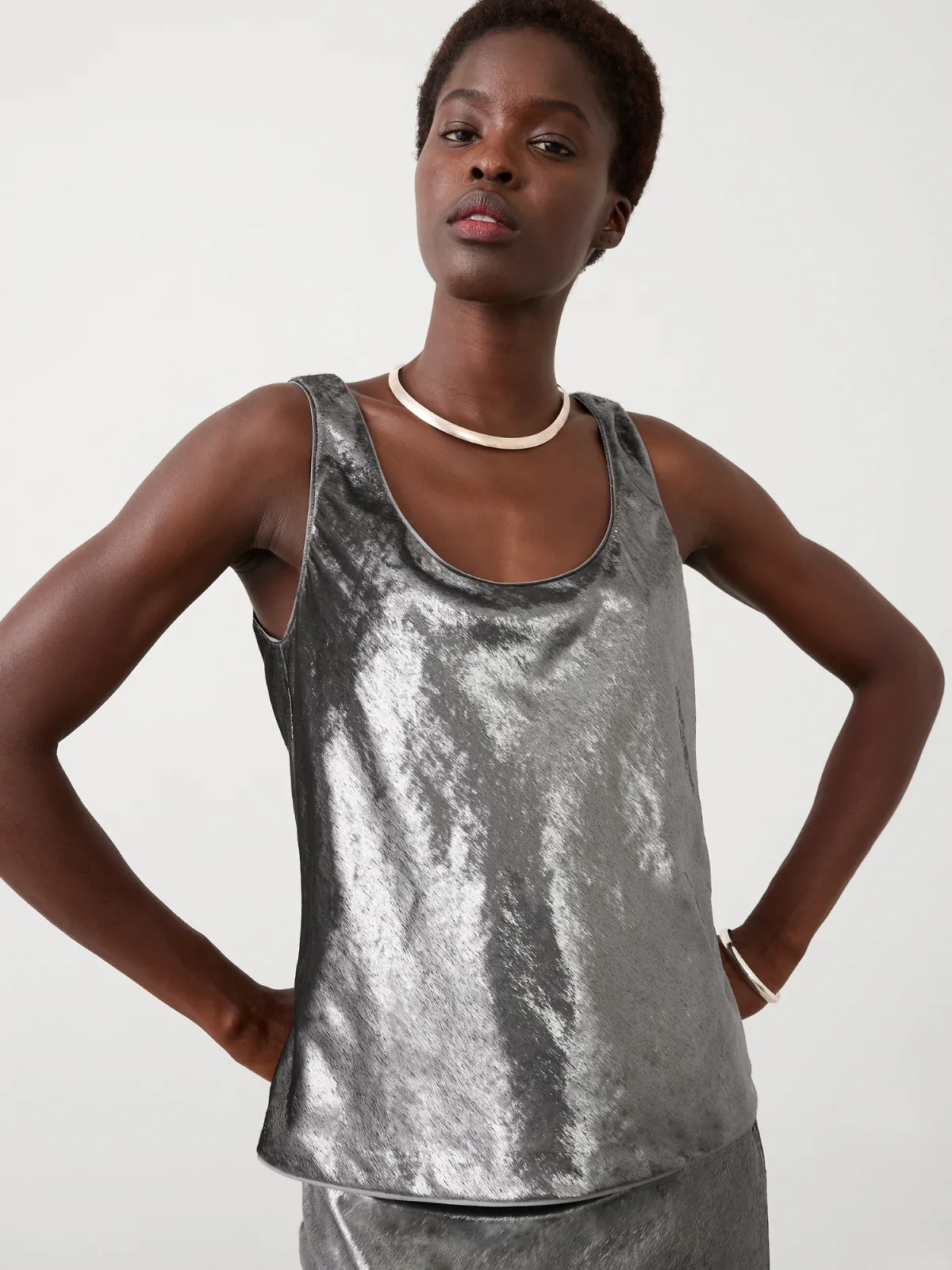 Velvet Shimmer Tank by Banana Republic