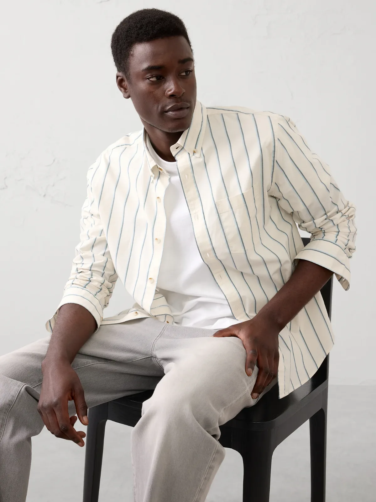 Slim-Fit Softwash Cotton Shirt
