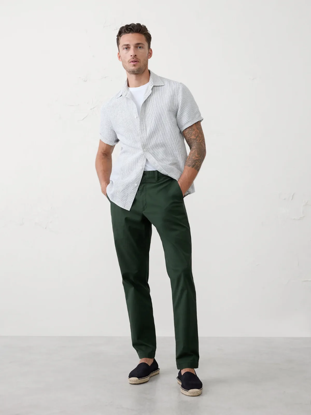 Athletic Lived-In Chino by Banana Republic