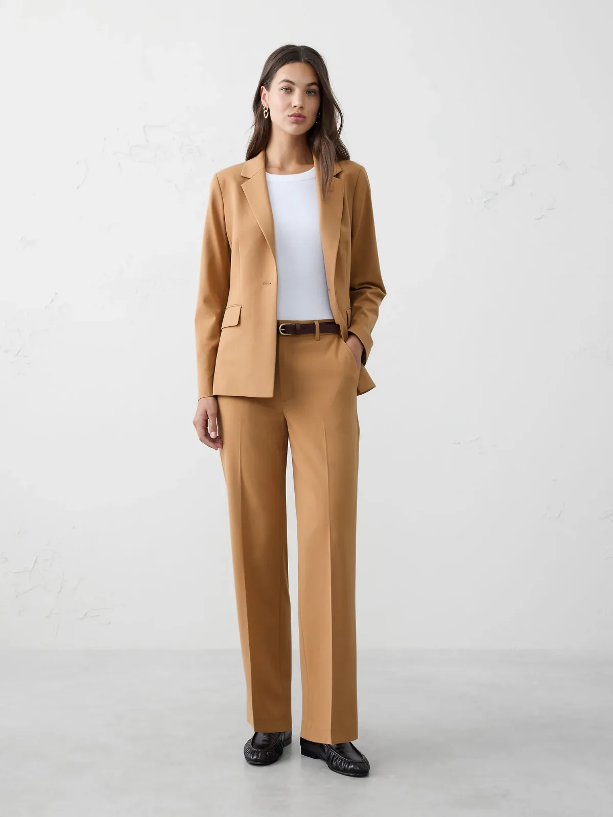 Straight High-Rise Sculpted Trouser by Banana Republic