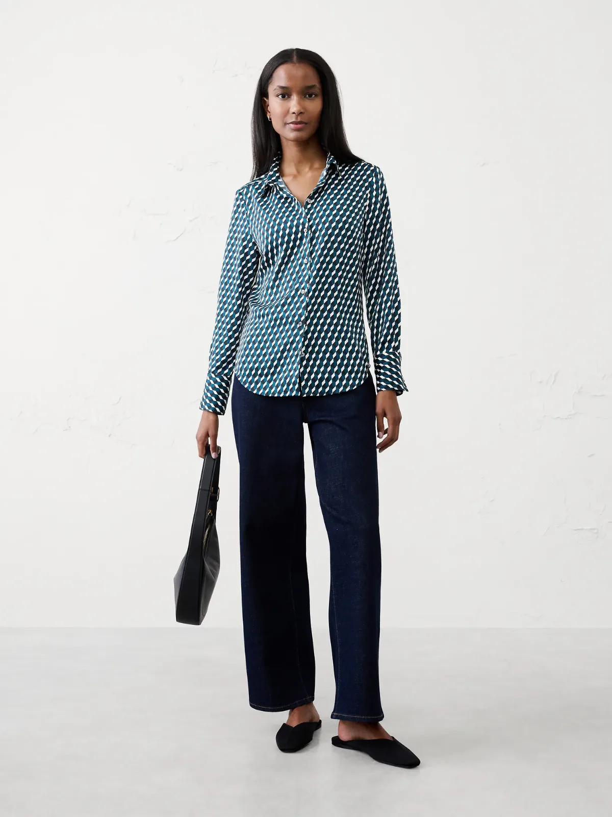 Silky Classic Shirt by Banana Republic