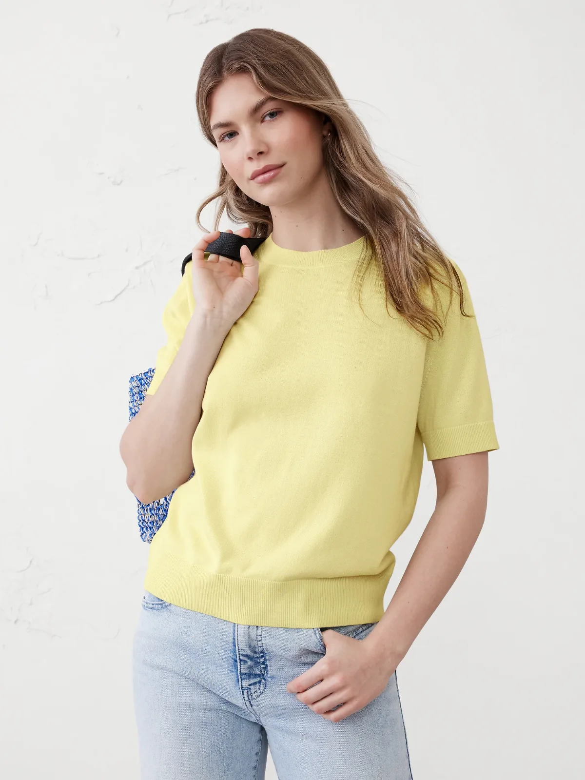 Forever Short-Sleeve Sweater