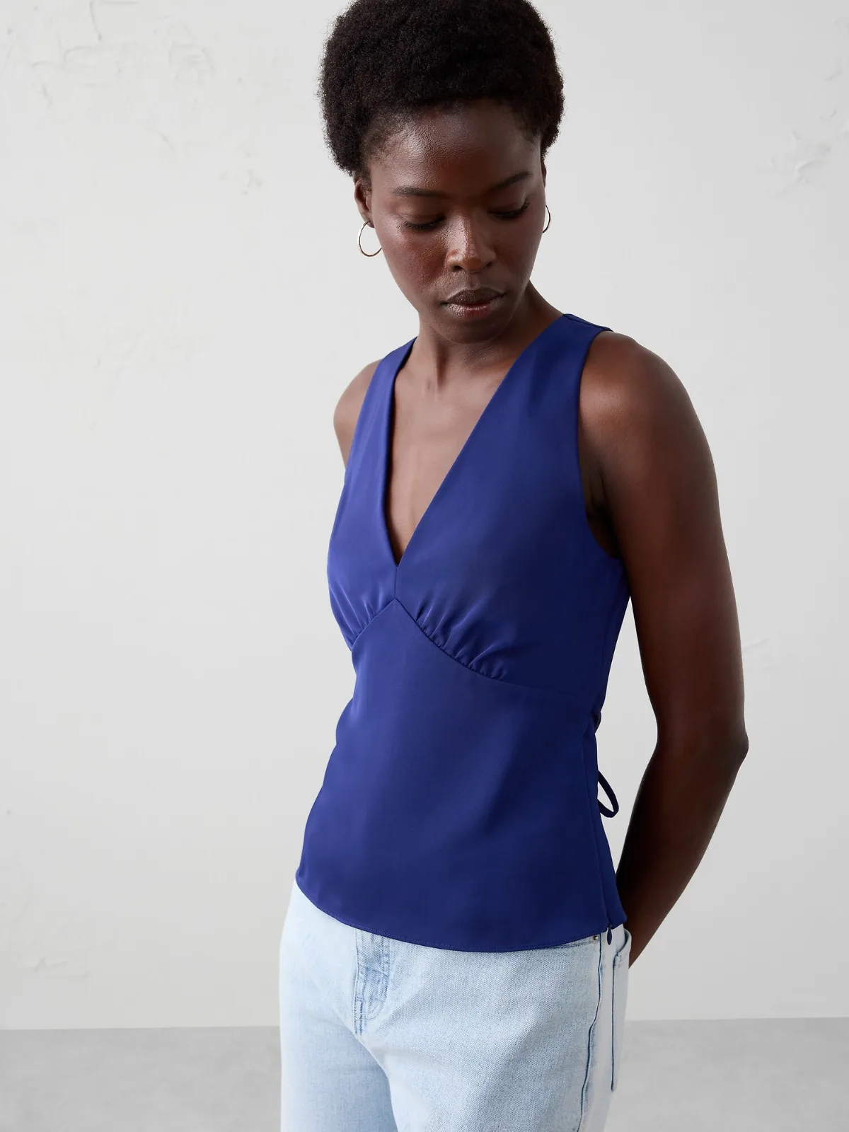 V-Neck Top by Banana Republic