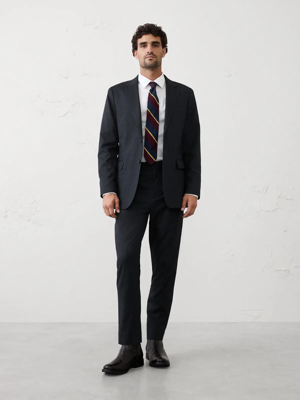 Glen Plaid Jacket by Banana Republic