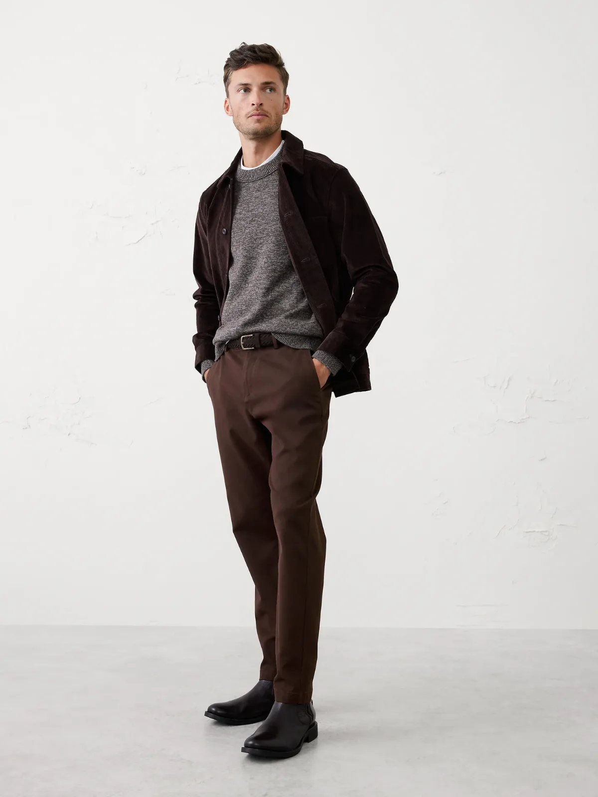 Slim Moleskin Pant