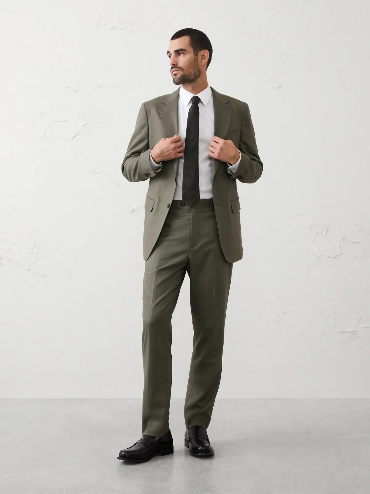 Sharkskin Suit Trouser