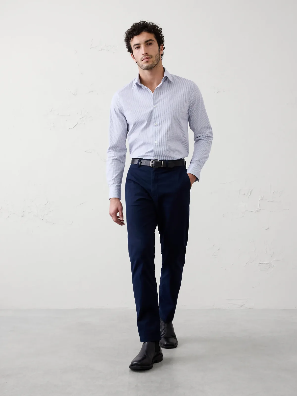 Slim-Fit Dress Shirt by Banana Republic