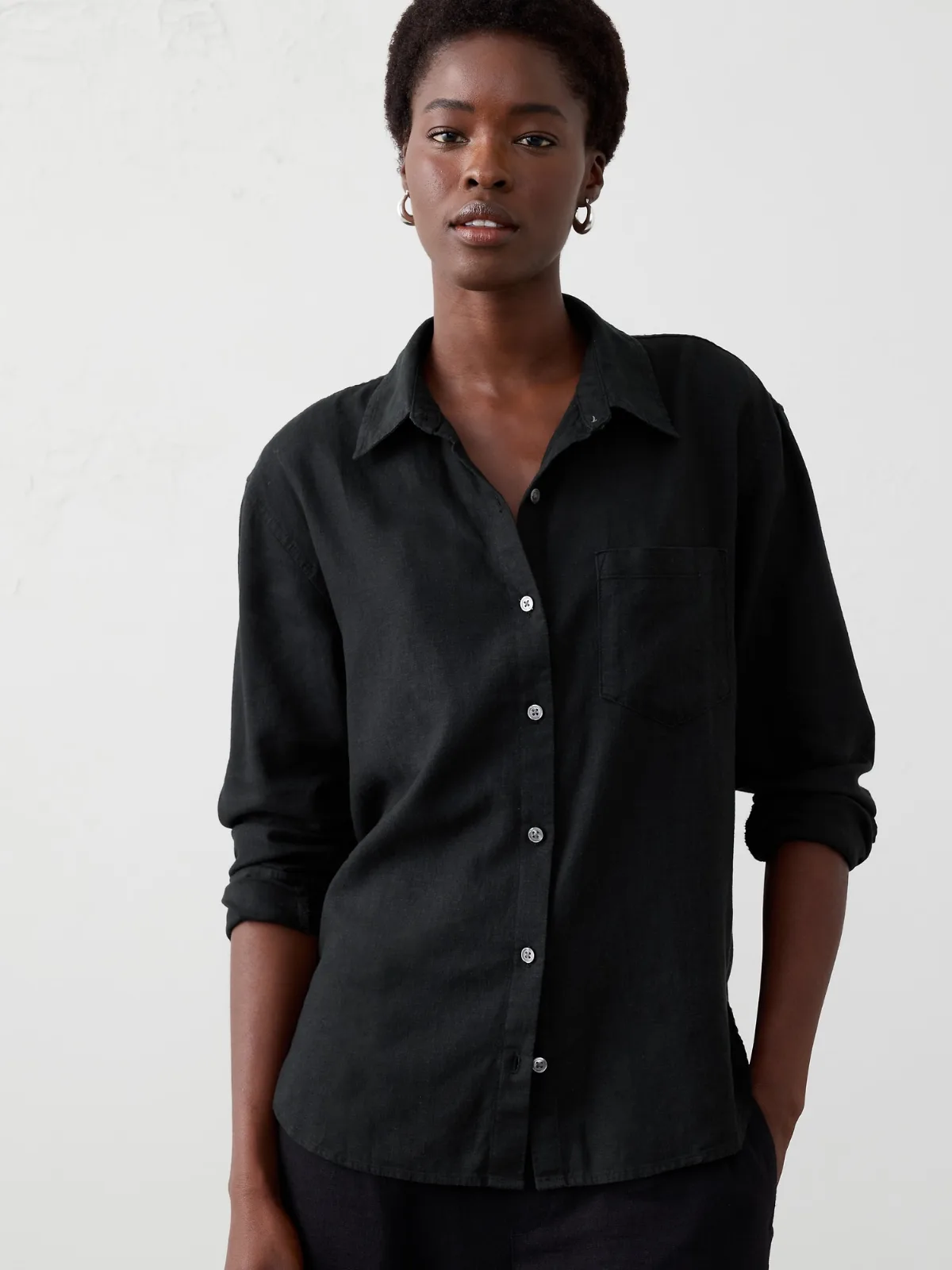 Perfect Linen-Blend Shirt