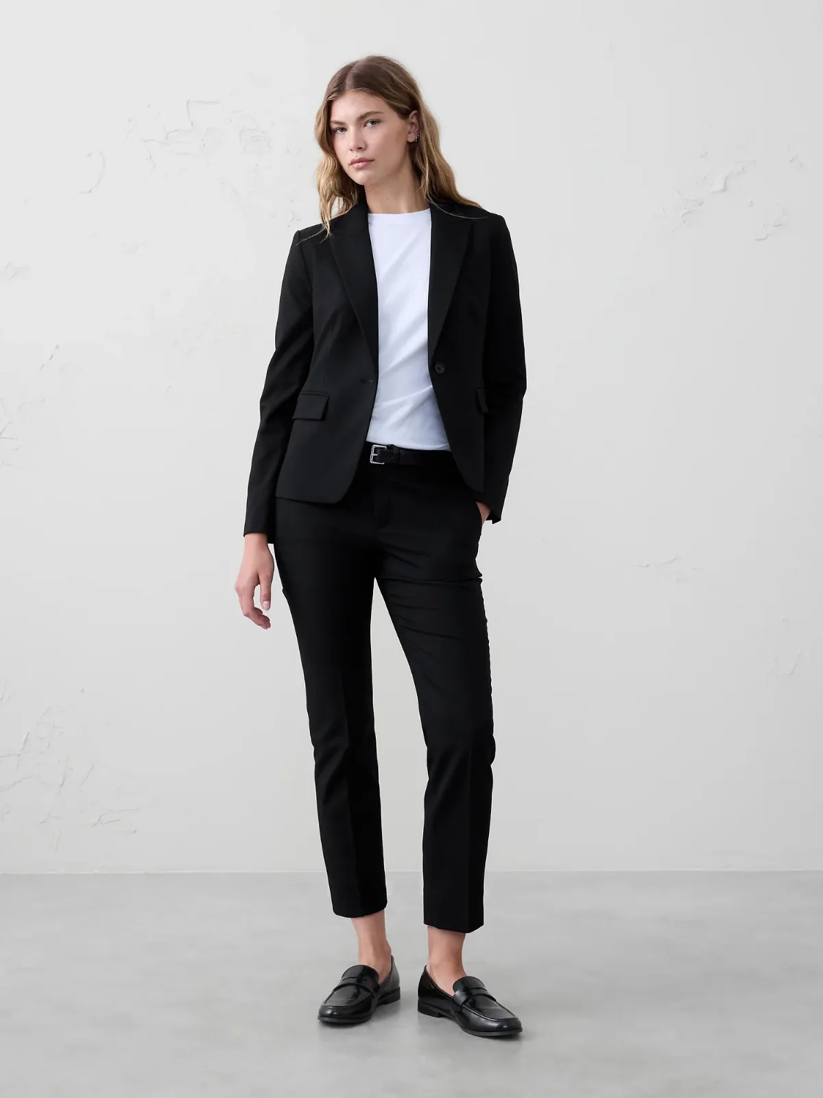 Ryan Stretch Twill Ankle Pant by Banana Republic