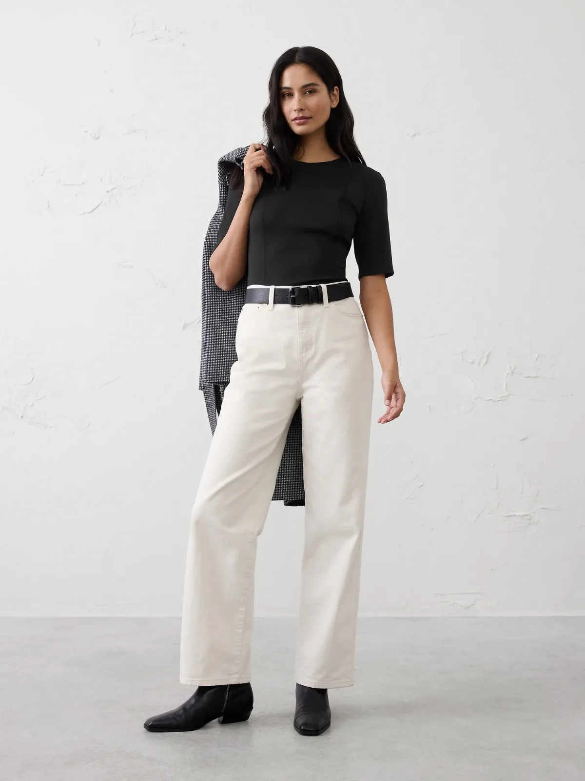 Soft Touch Fitted Top by Banana Republic