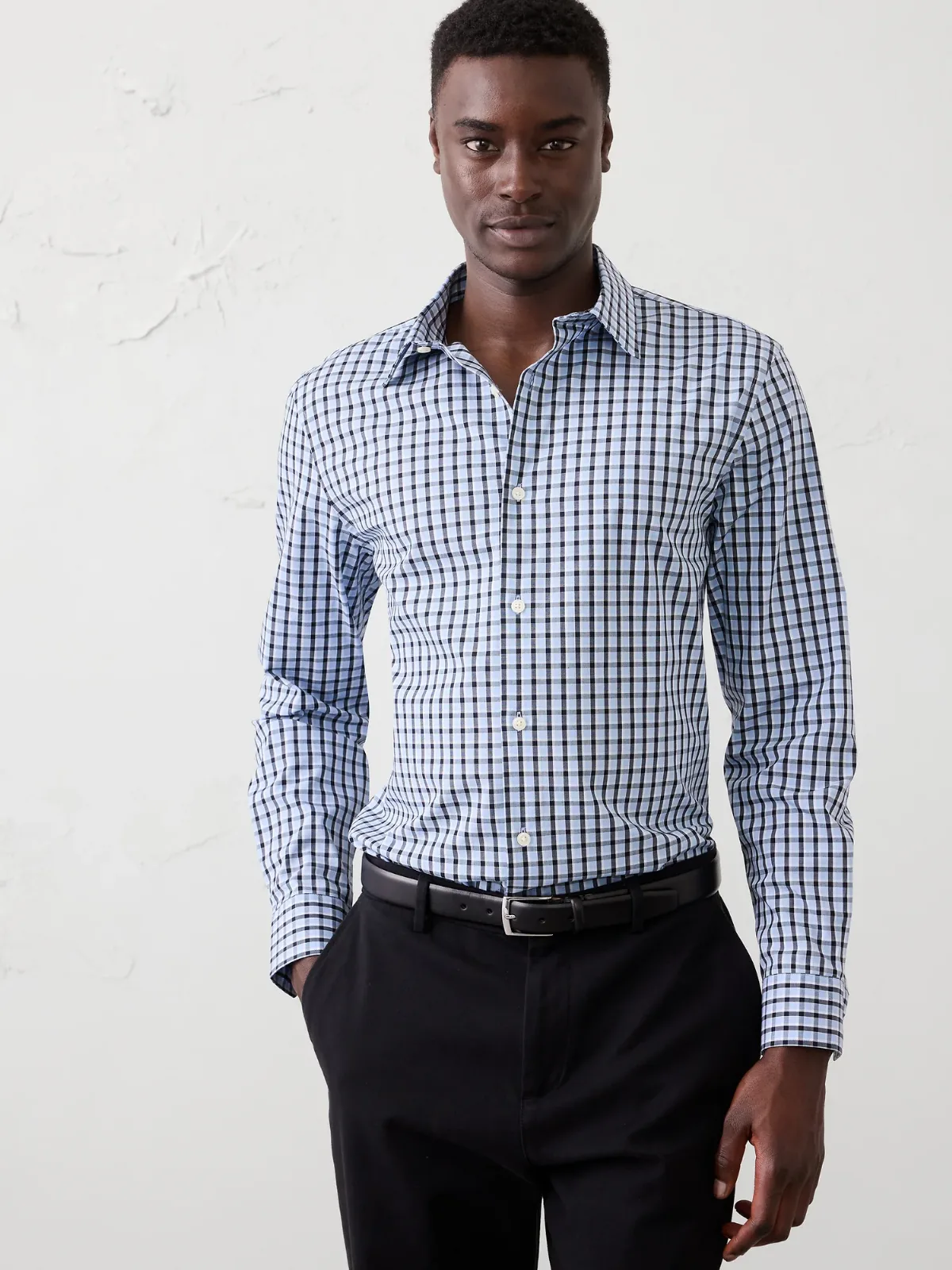 Slim-Fit Dress Shirt by Banana Republic