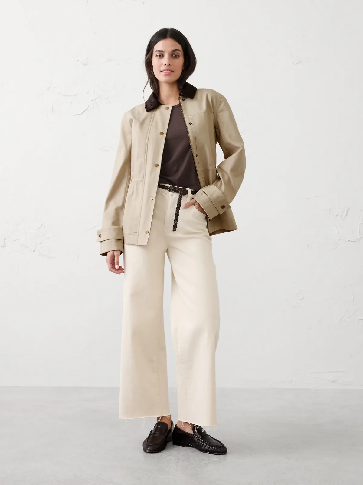 Canvas Utility Jacket by Banana Republic